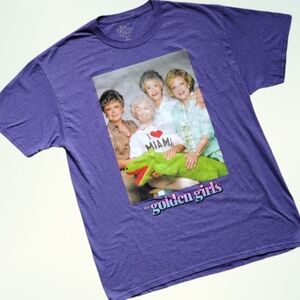 🎯🎯SALE🎯🎯 Golden Girls Purple I ❤️ Miami Top Sz Large